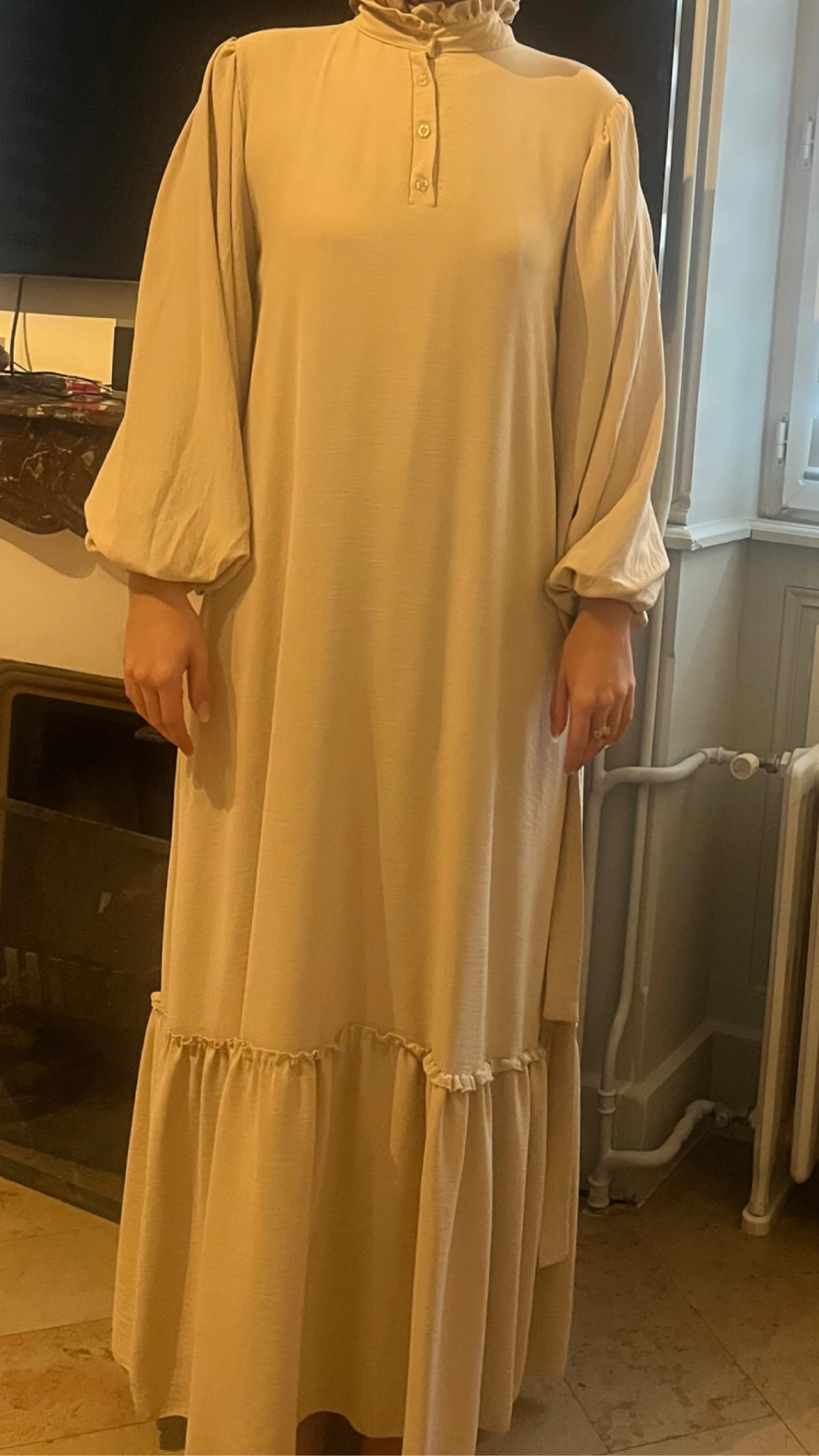 Robe crème 